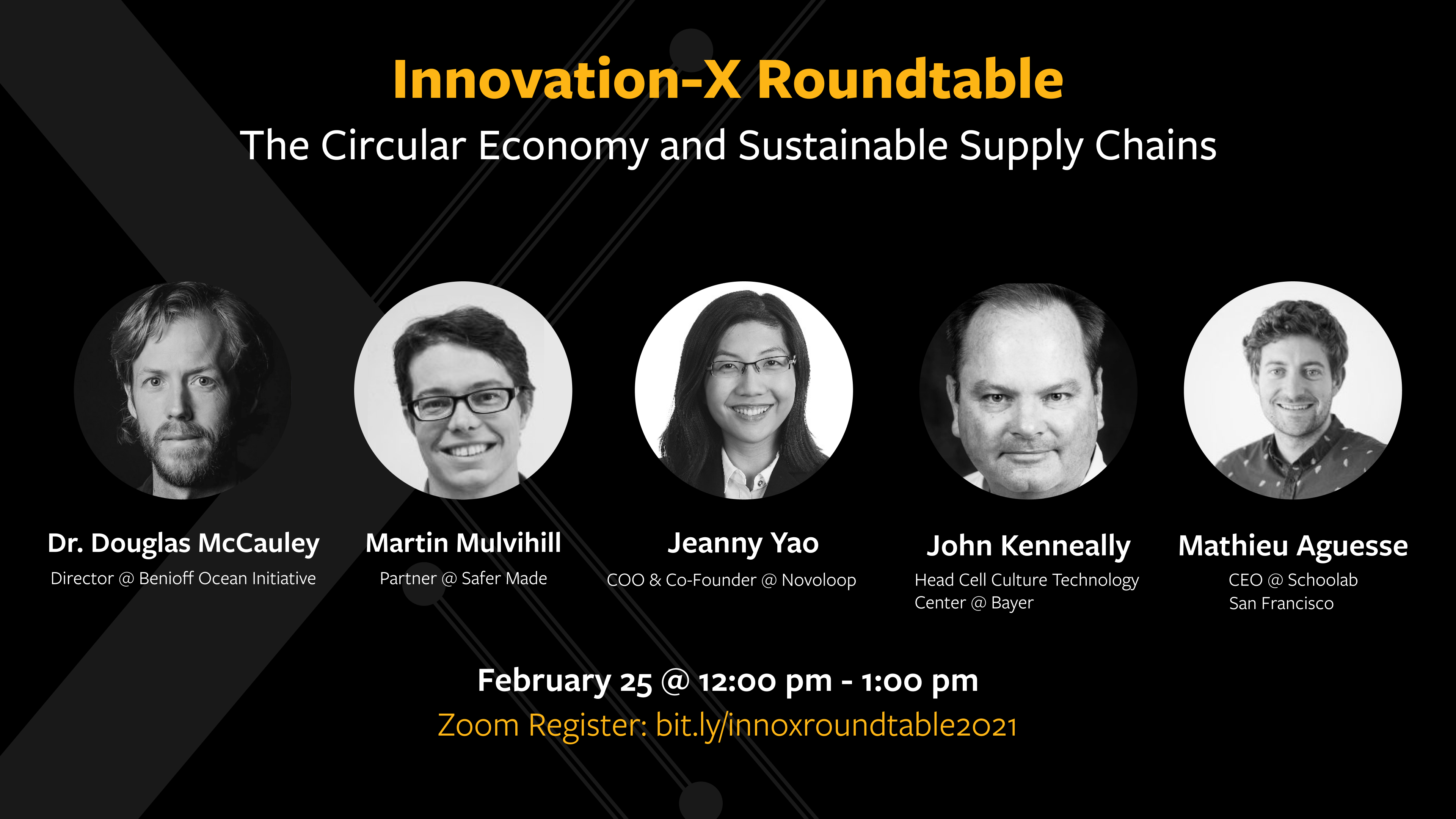 Innovation X Roundtable Circular Economy Sustainable Supply Chains