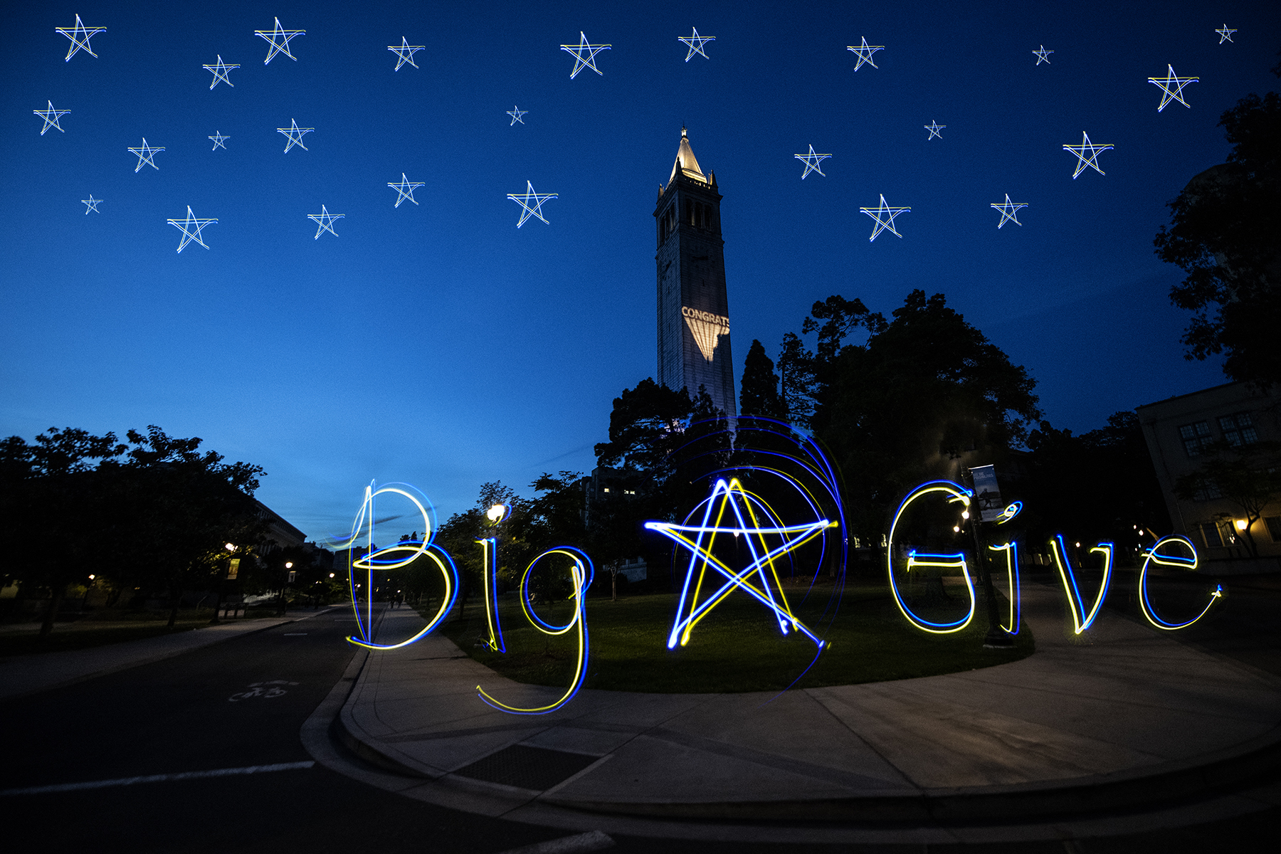 Big Give 2024 Star Light Painting