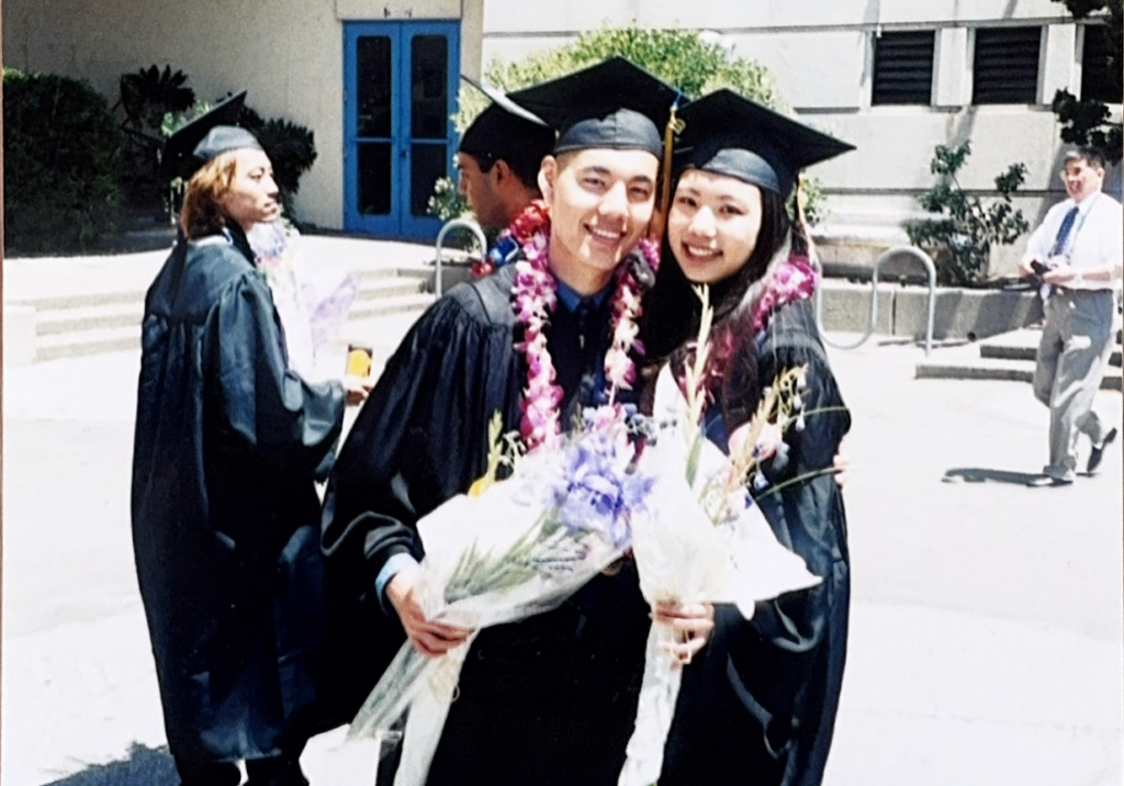 Sandra and Gabe Tang college